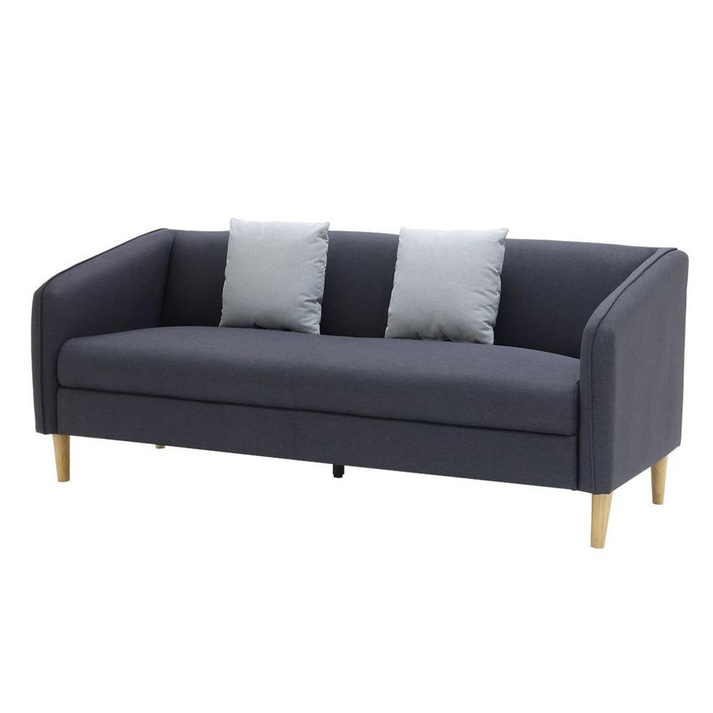 โซฟา 3 ที่นั่ง KONCEPT CRECH 19231632 สีฟ้า