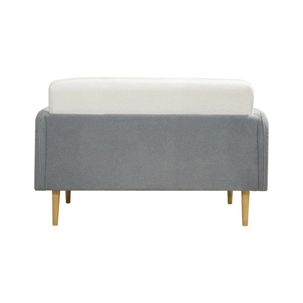 โซฟา 2 ที่นั่ง KONCEPT KC-PLAY 19230545 สีขาว/เทา