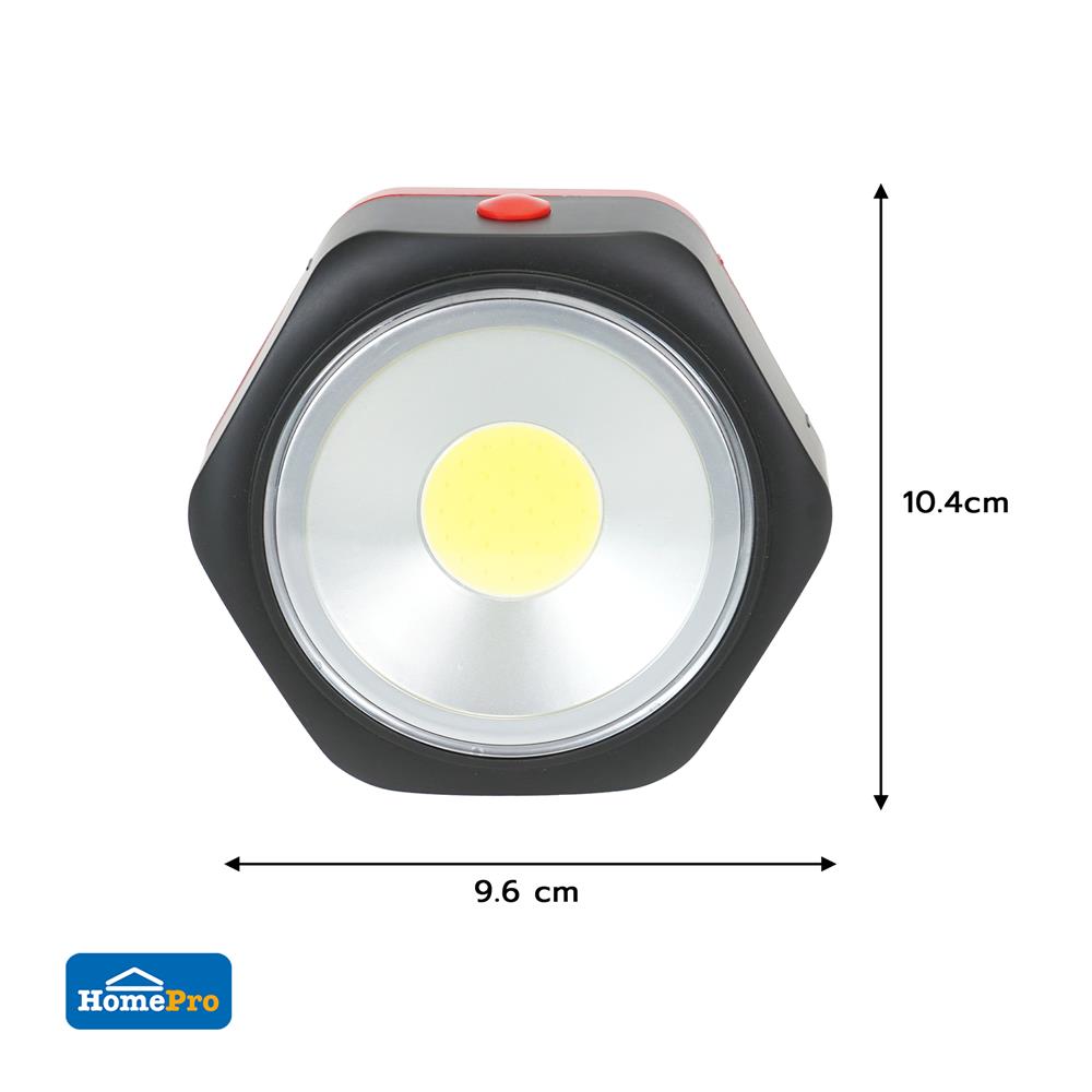 ไฟฉาย LED WORK LIGHT ELECKTA EL-224-1 220 ลูเมน 3 วัตต์ DAYLIGHT