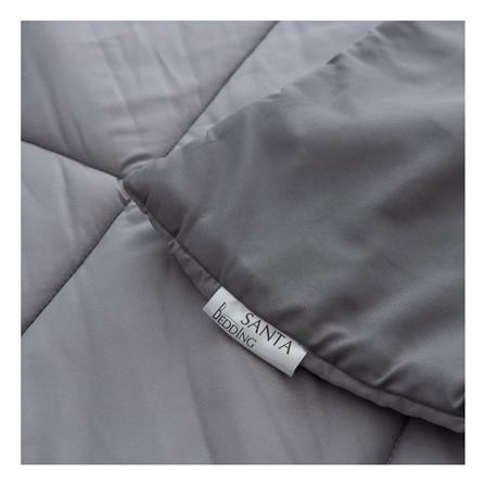 ชุดผ้าปูที่นอน 6 ฟุต (ชุด 6 ชิ้น) SANTA BEDDING สี DARK GREY/LIGHT GREY_4