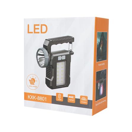 ไฟฉาย LED SOLAR ELECKTA KXK8801 200 ลูเมน 20 วัตต์ DAYLIGHT_4