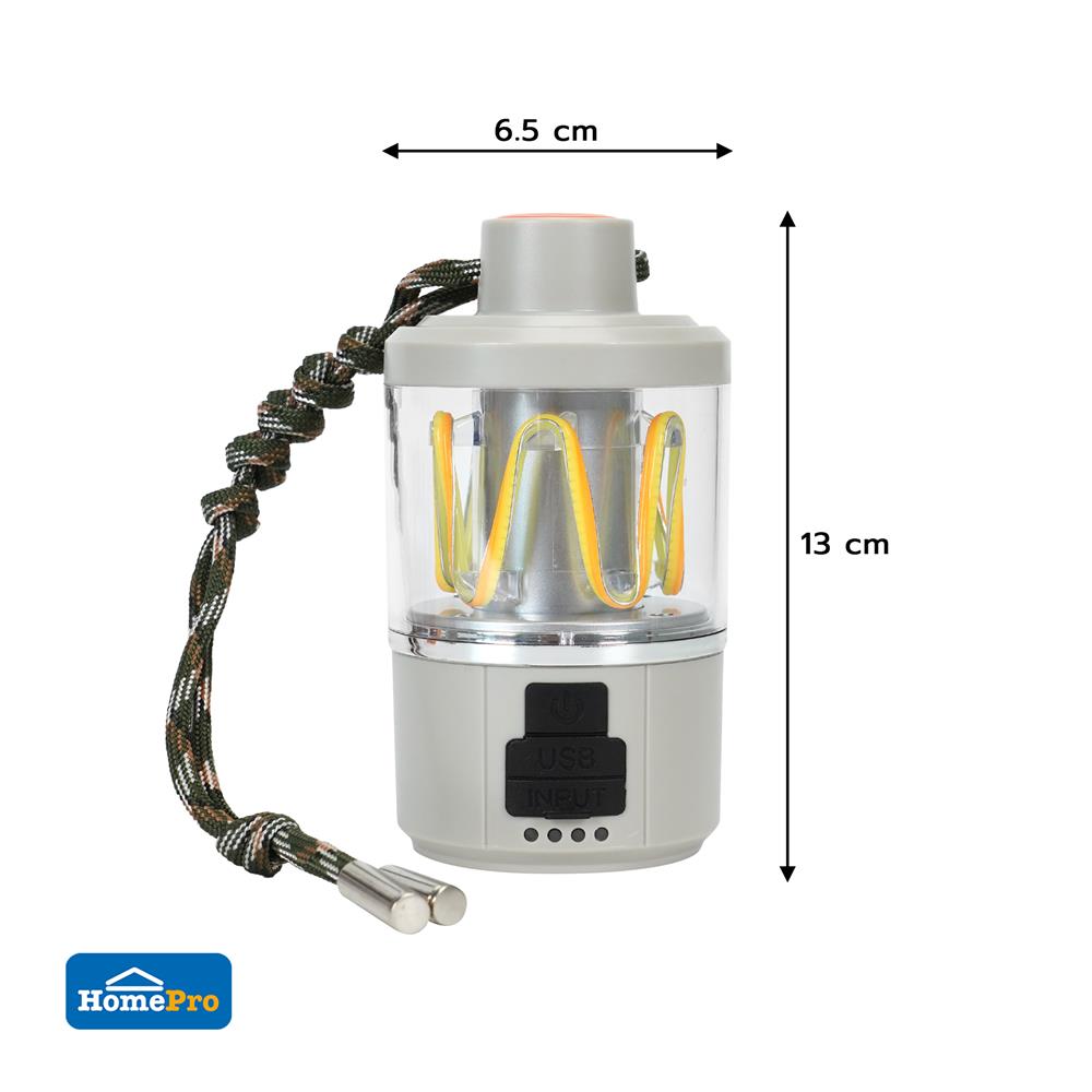 ไฟ LED CAMPING ELECKTA KXK-808 220 ลูเมน 3 วัตต์ แสงขาว