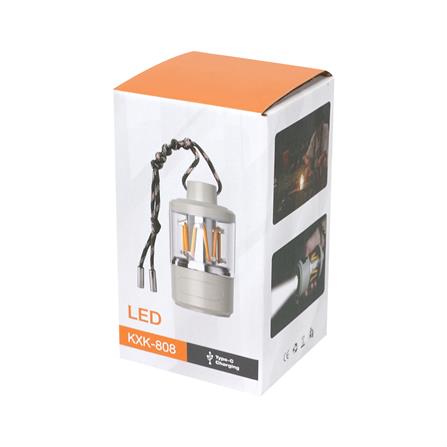 ไฟ LED CAMPING ELECKTA KXK-808 220 ลูเมน 3 วัตต์ แสงขาว_4