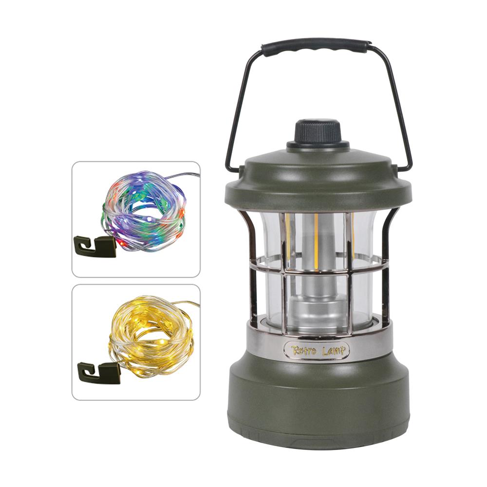 ไฟ LED CAMPING ELECKTA KXK-909 140 ลูเมน + ไฟเส้น LED แสงขาว