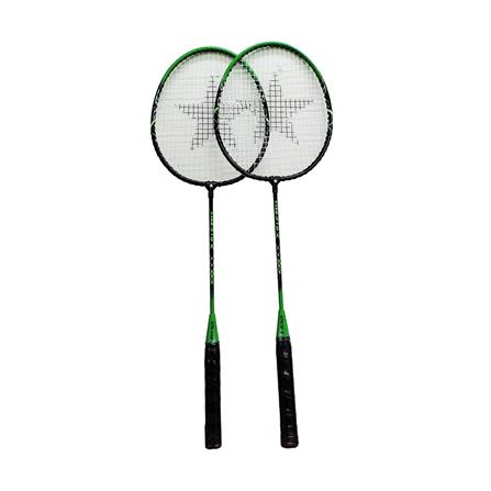 ไม้แบดมินตันคู่ KING STAR YP318 พร้อมถุงครอบแบบเต็ม สีเขียว_0