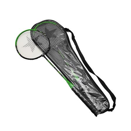 ไม้แบดมินตันคู่ KING STAR YP318 พร้อมถุงครอบแบบเต็ม สีเขียว_1