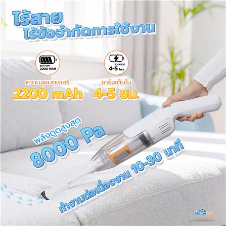 เครื่องดูดฝุ่นแบบมือจับ NIKITO NK-HHV02 สีขาว_6