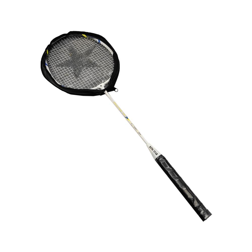 ไม้แบดมินตัน KING STAR YP518 พร้อมถุงครอบ สีเหลือง/น้ำเงิน