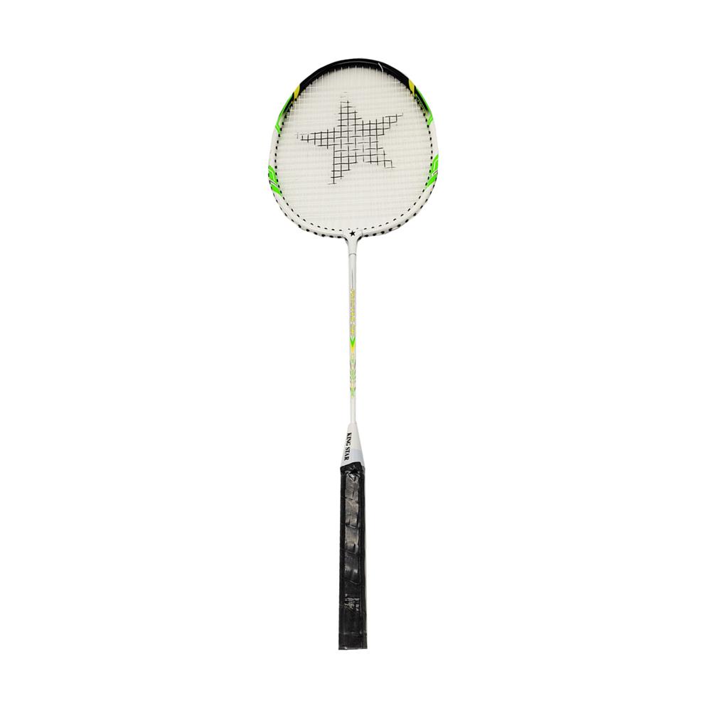 ไม้แบดมินตัน KING STAR YP518 พร้อมถุงครอบ สีเหลือง/เขียว