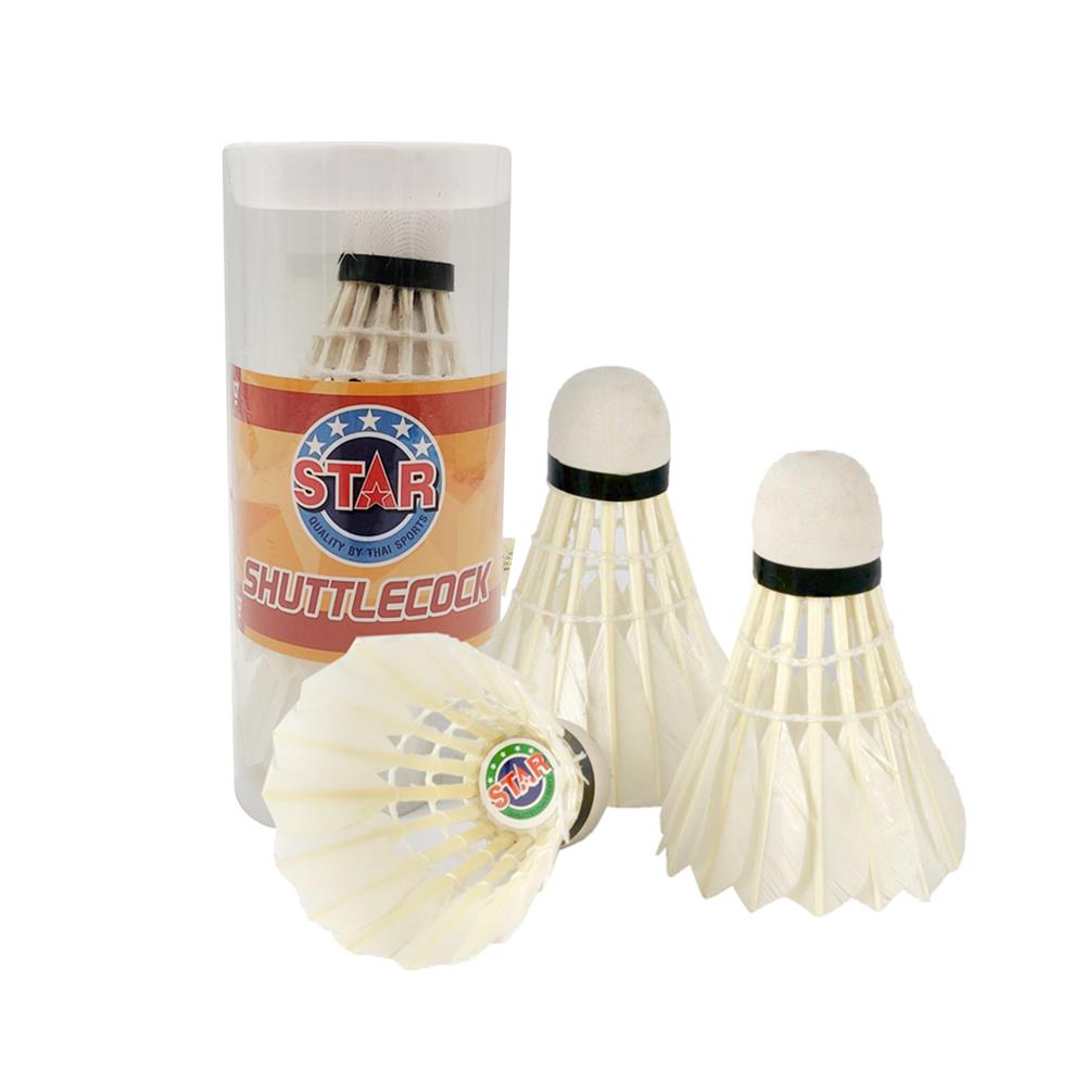 ลูกขนไก่ STAR YL06 (แพ็ก 3 ลูก)