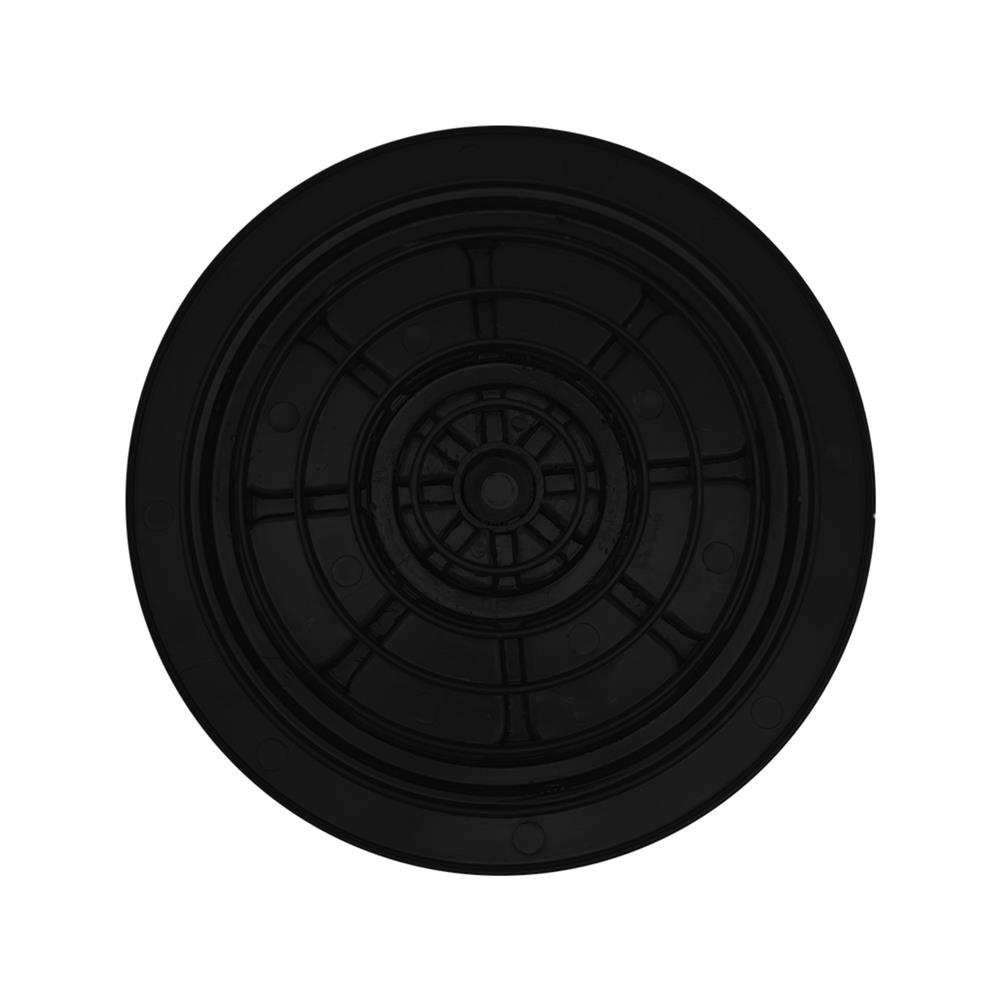 จานทวิสต์ EXEO ปุ่มดอกไม้ 30 ซม. สีส้ม