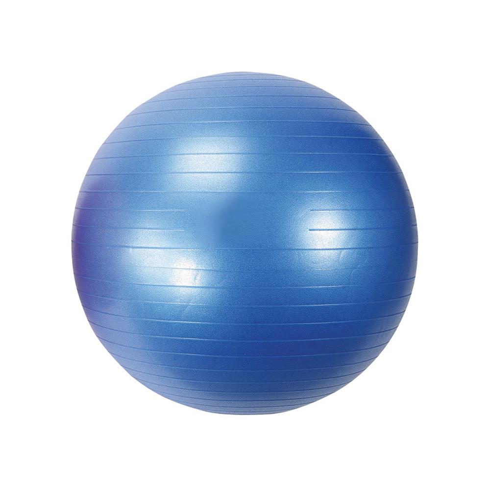 ลูกบอลโยคะ พร้อมที่สูบลม EXEO AB8102 65 ซม. สีน้ำเงิน