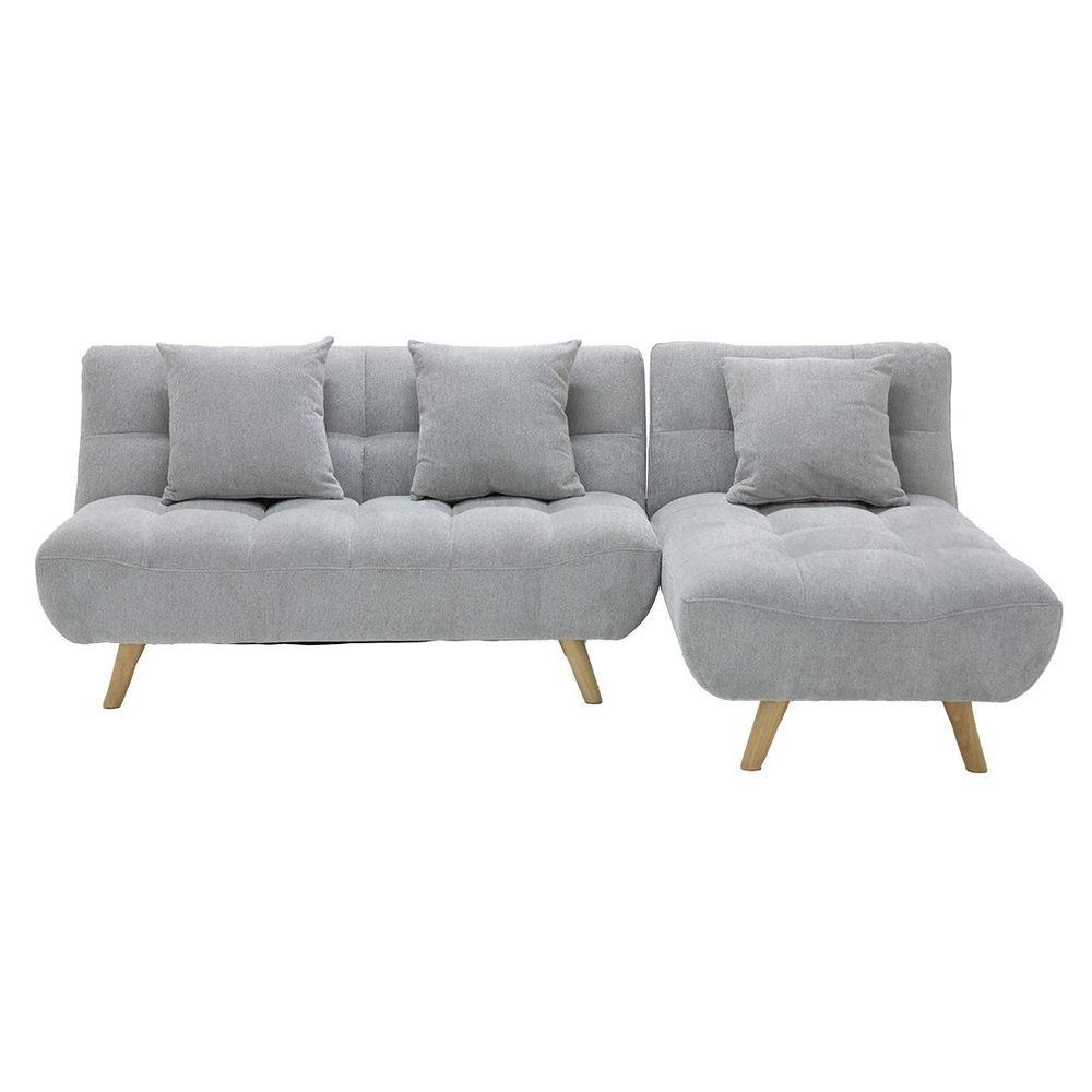 โซฟาเข้ามุม KONCEPT JAWY 19227796 สีเทาอ่อน