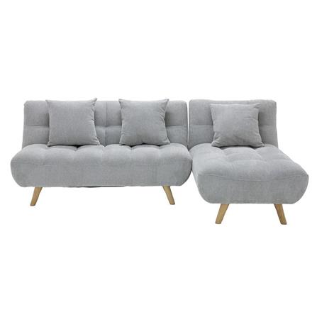 โซฟาเข้ามุม KONCEPT JAWY 19227796 สีเทาอ่อน_0