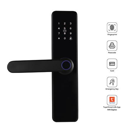 กลอนดิจิตอล KUDOS F8001069 สีดำ_3