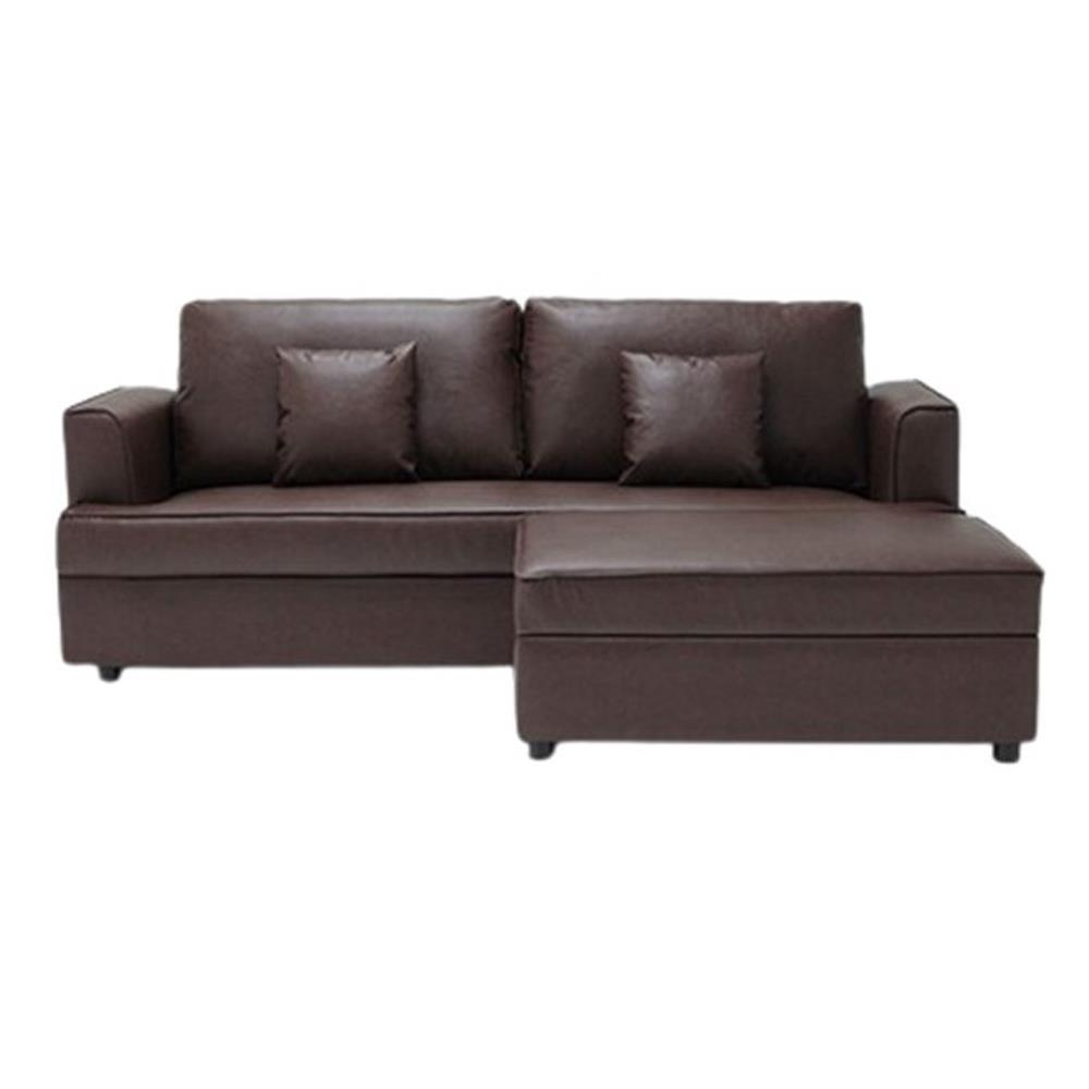 โซฟาเข้ามุม KONCEPT SMART 19205253 สีน้ำตาล