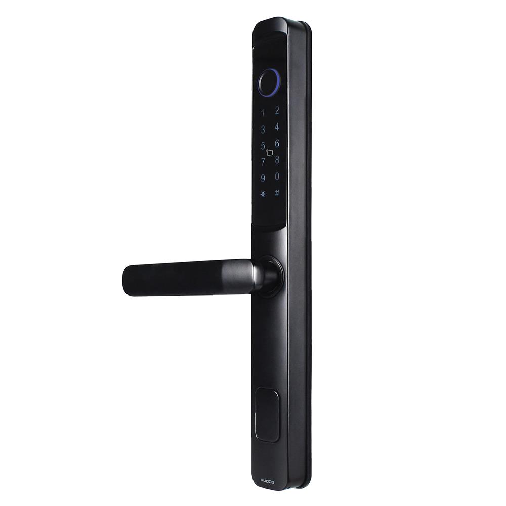 กลอนดิจิตอล KUDOS F8001019 สีดำ