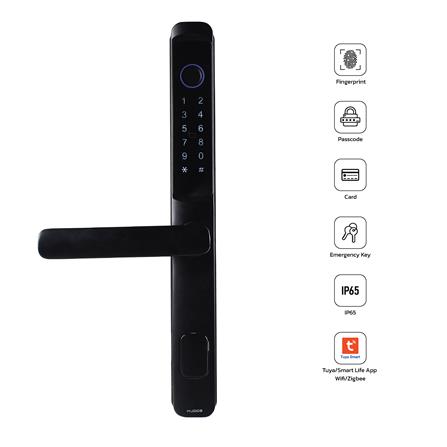 กลอนดิจิตอล KUDOS F8001019 สีดำ_4