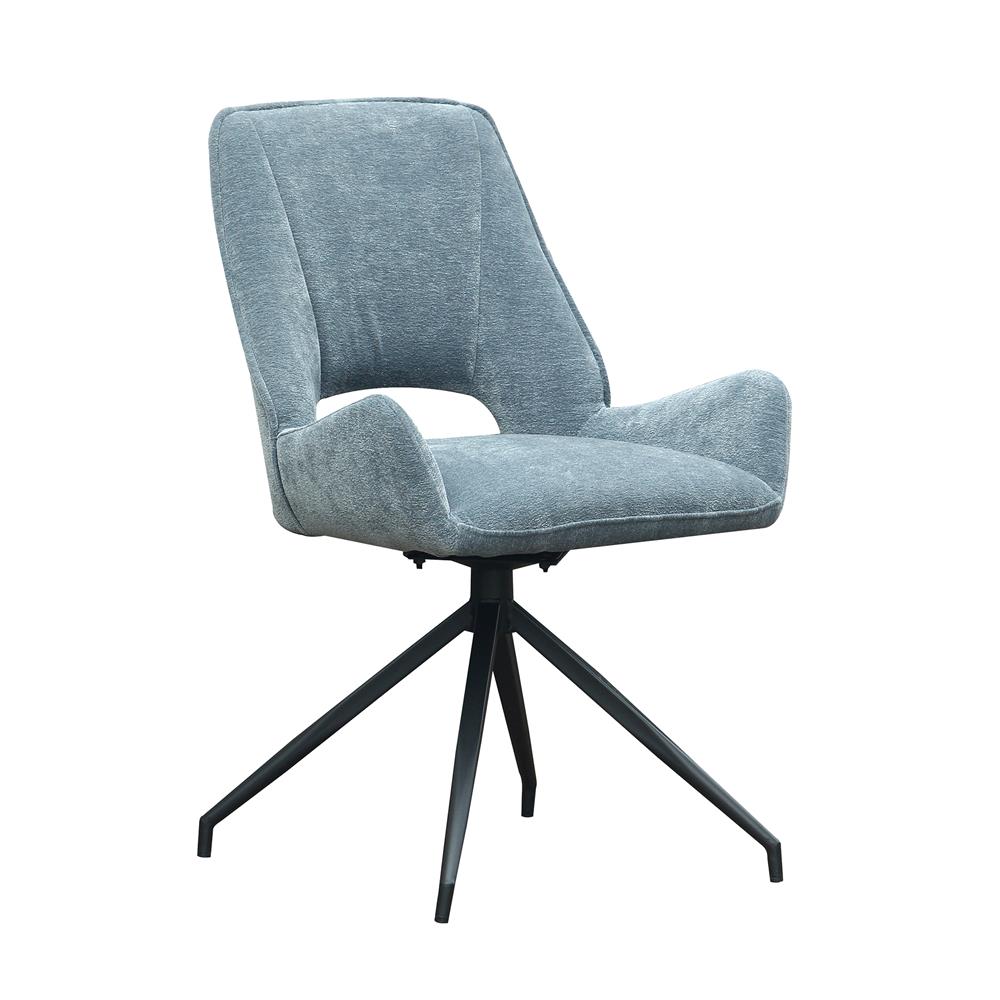 เก้าอี้อาหารหมุนได้ FURDINI HUDSON สี LIGHT BLUE