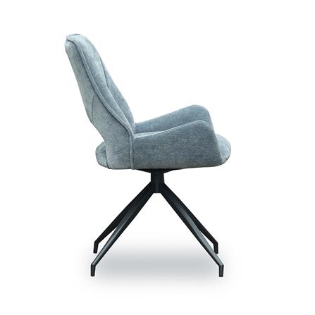 เก้าอี้อาหารหมุนได้ FURDINI HUDSON สี LIGHT BLUE_3