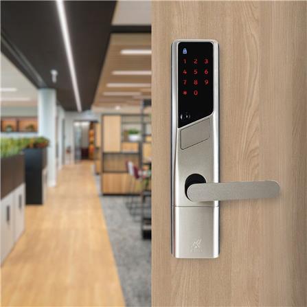 กลอนดิจิตอล KUDOS F8032718 สีเงิน_5