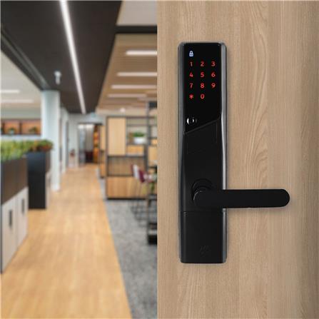 กลอนดิจิตอล KUDOS F8033118 สีดำ_5