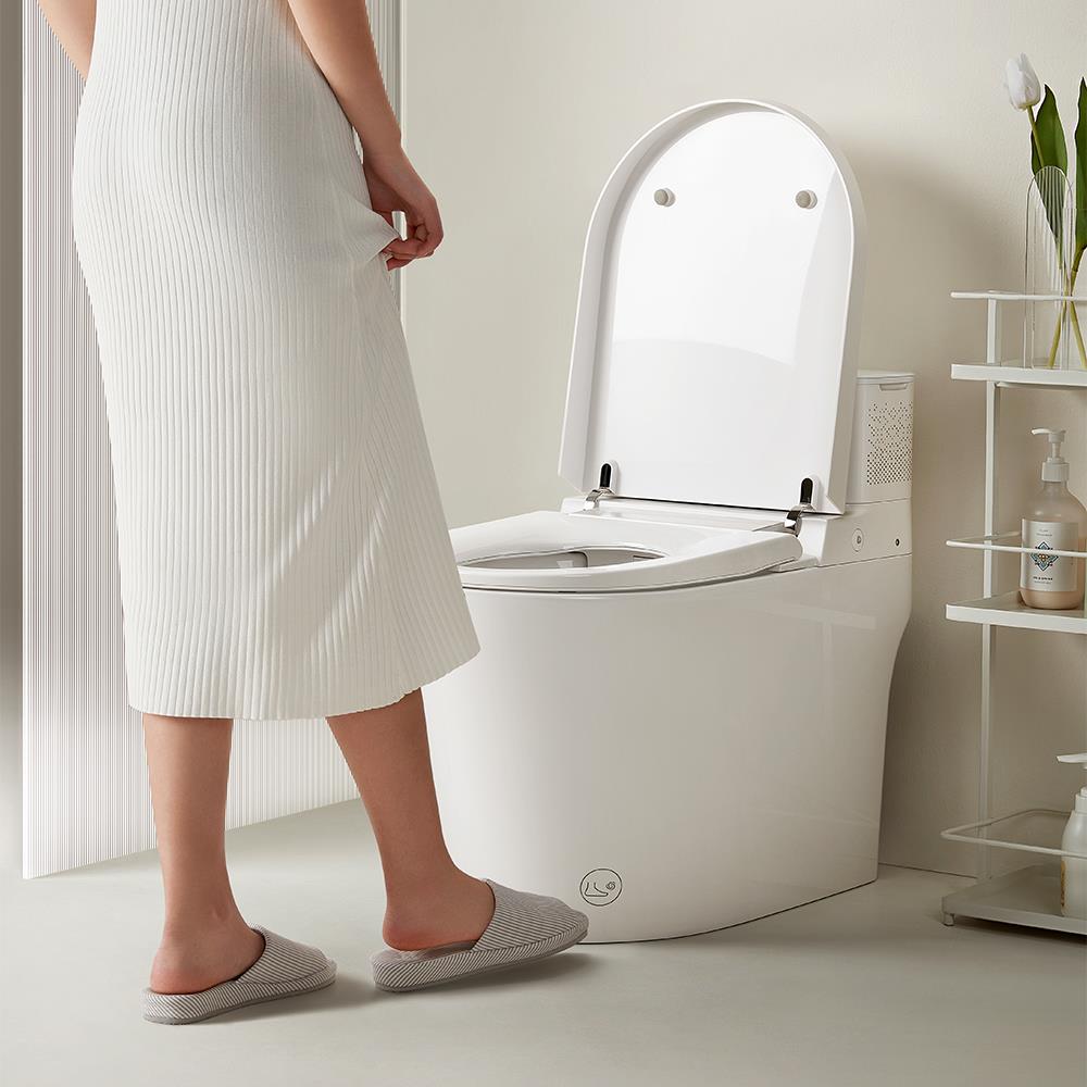 สุขภัณฑ์อัตโนมัติ ESTHER ECT-03-120-11 สีขาว