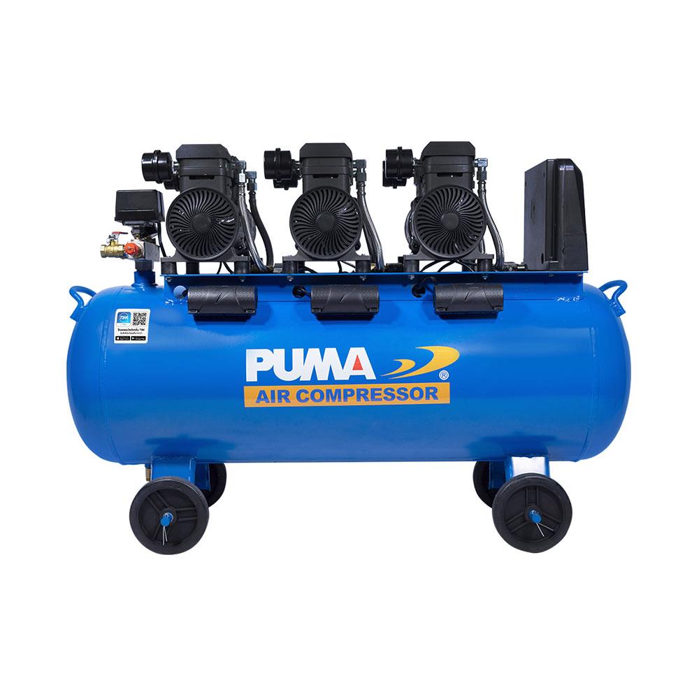 ปั๊มลมไร้น้ำมัน PUMA FORCE 120 ลิตร