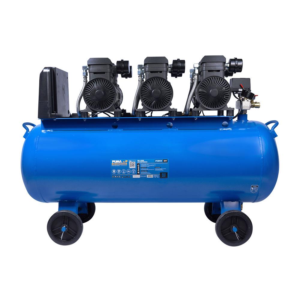 ปั๊มลมไร้น้ำมัน PUMA FORCE 120 ลิตร