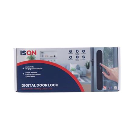 มือจับประตูดิจิตอล MULTI-F DIGITAL LOCK ISON DLH-99C2-BL_4