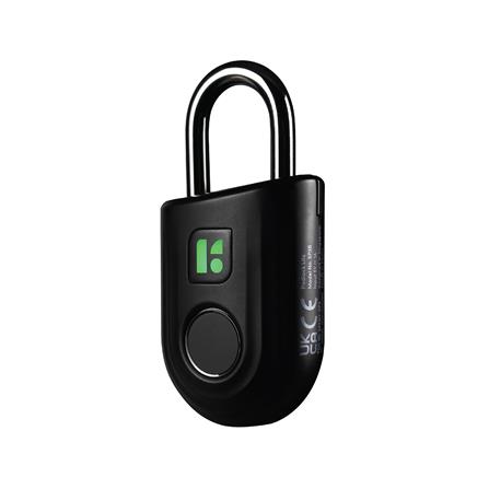 กุญแจคล้อง สแกนลายนิ้วมือ KUDOS F8040640 40MMBK สีดำ_1