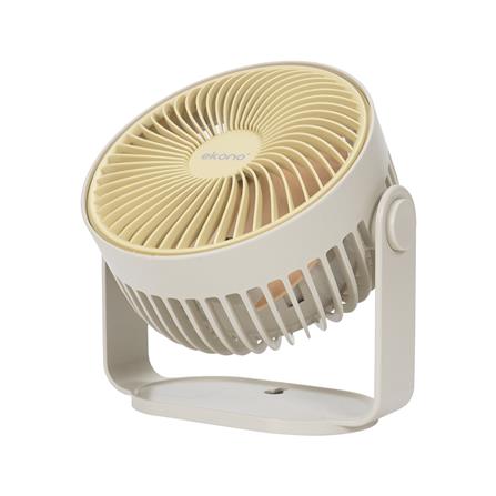 พัดลมพกพา 6 นิ้ว EKONO EK-PTB14CM สีครีม_3
