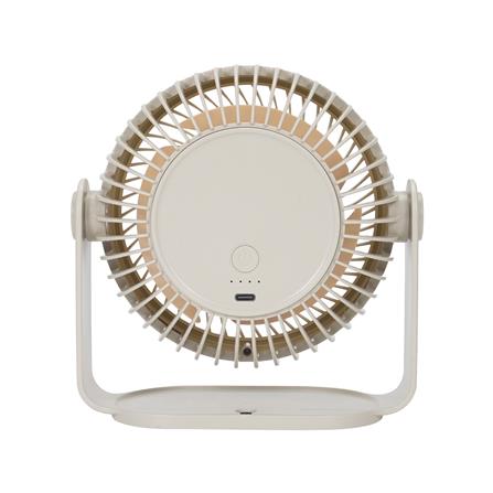 พัดลมพกพา 6 นิ้ว EKONO EK-PTB14CM สีครีม_4