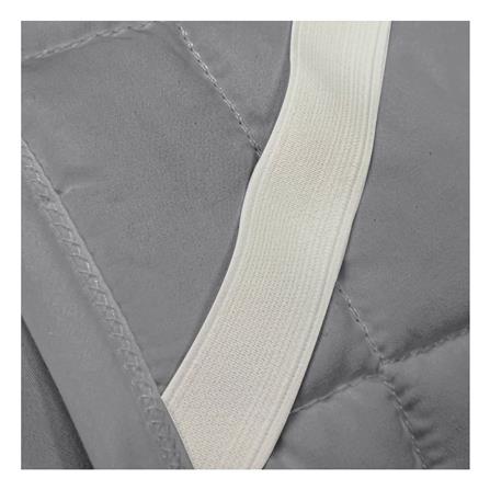 ผ้ารองกันเปื้อน รัดมุมยางยืด 3.5 ฟุต SANTA BEDDING สี GREY_1