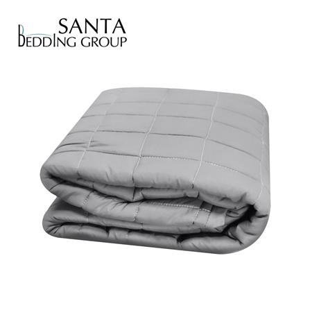 ผ้ารองกันเปื้อน รัดมุมยางยืด 6 ฟุต SANTA BEDDING สี GREY_0