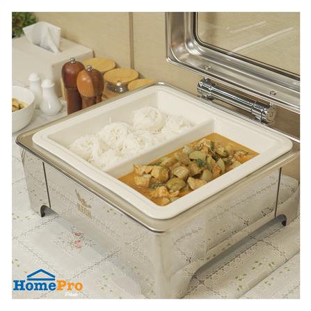 ถาดเซรามิกเหลี่ยม 2 ช่อง KECH 5.5 ลิตร_3