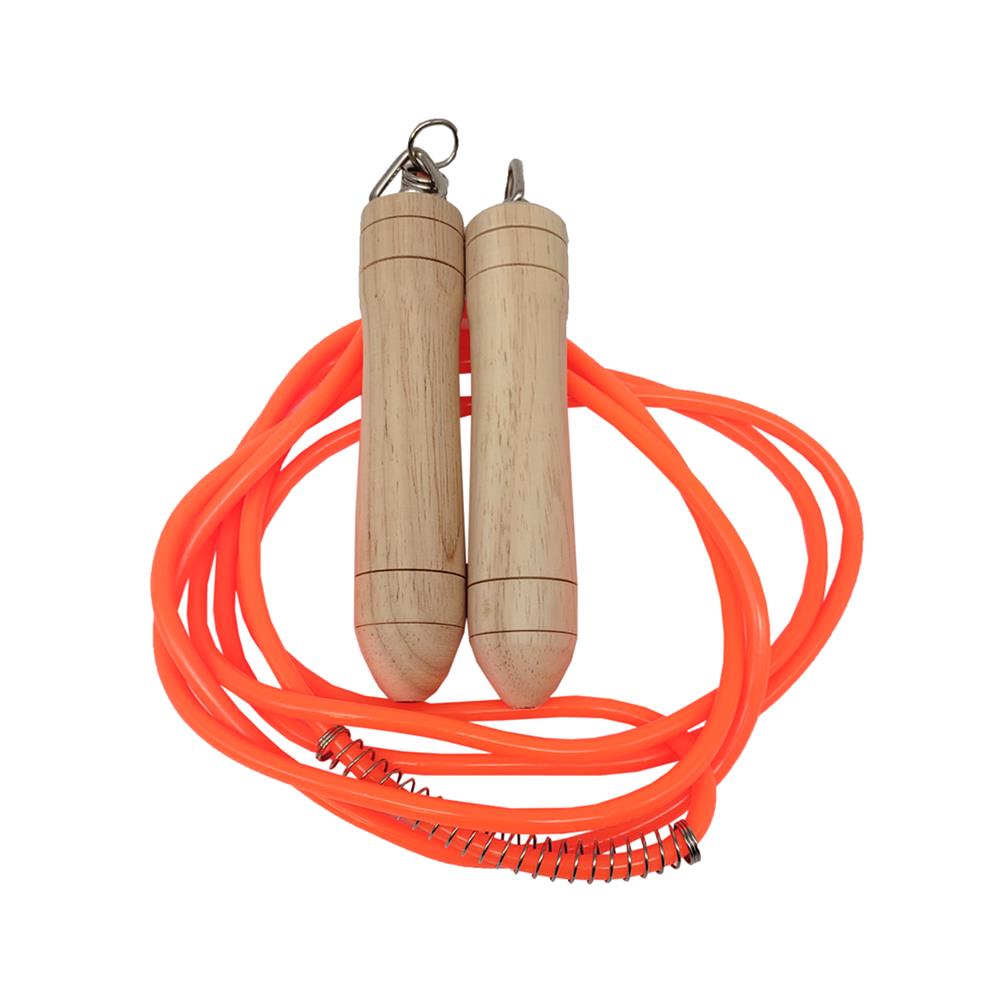 เชือกกระโดด THAISPORTS T107 PVC สีส้มสะท้อนแสง