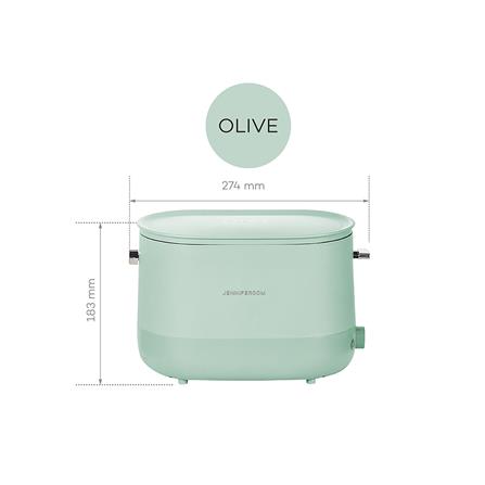 เครื่องปิ้งขนมปัง JENNIFEROOM JRTH-T900OV สีเขียว_13