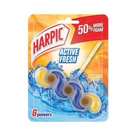 ก้อนขจัดคราบโถสุขภัณฑ์ HARPIC 35 กรัม SPARKLING CITRUS_0