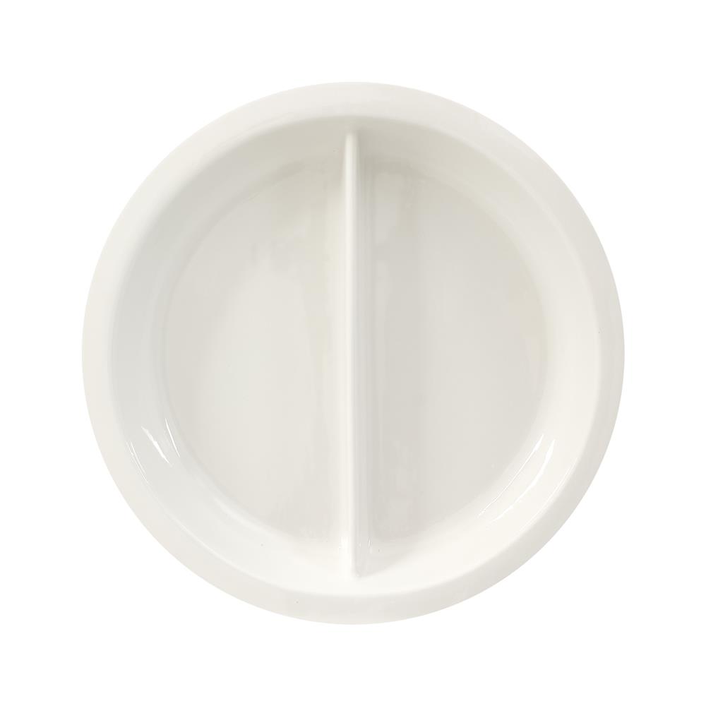 ถาดเซรามิกกลม 2 ช่อง KECH 5.5 ลิตร