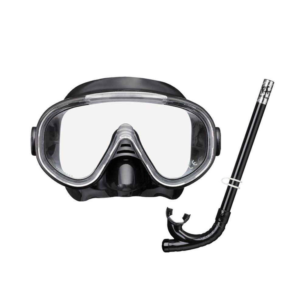 ชุดหน้ากากดำน้ำ REEF TOURER RC9105 สีดำ