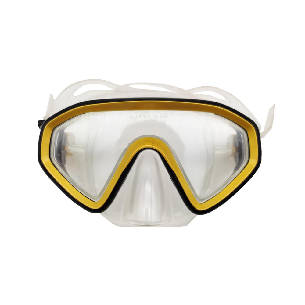 ชุดหน้ากากดำน้ำ AQUANOX M1542P สีเหลือง/ดำ
