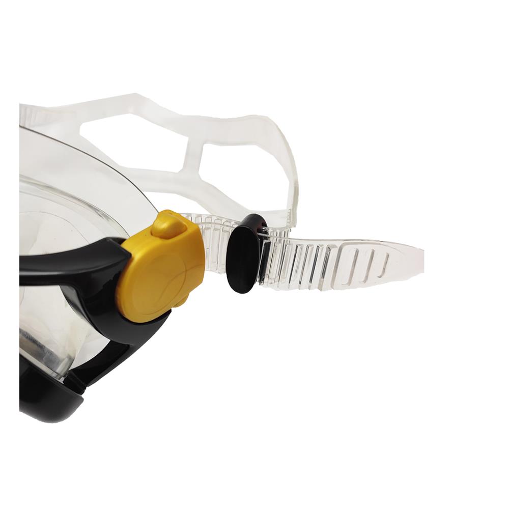 ชุดหน้ากากดำน้ำ AQUANOX M1542P สีเหลือง/ดำ