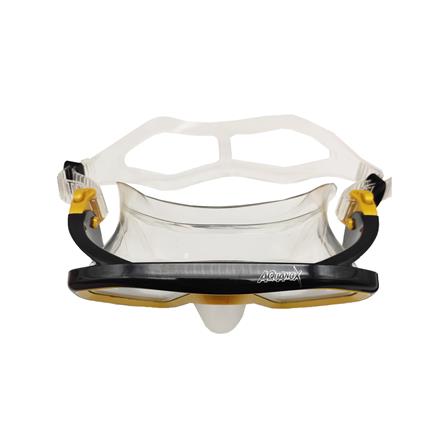 ชุดหน้ากากดำน้ำ AQUANOX M1542P สีเหลือง/ดำ_2
