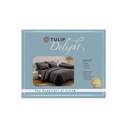ชุดผ้าปูที่นอน 6 ฟุต (ชุด 5 ชิ้น) TULIP DELIGHT 60056-DL589_3