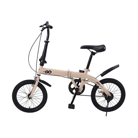 จักรยานพับ 16 นิ้ว JOY BICYCLE GO สีกากี_3