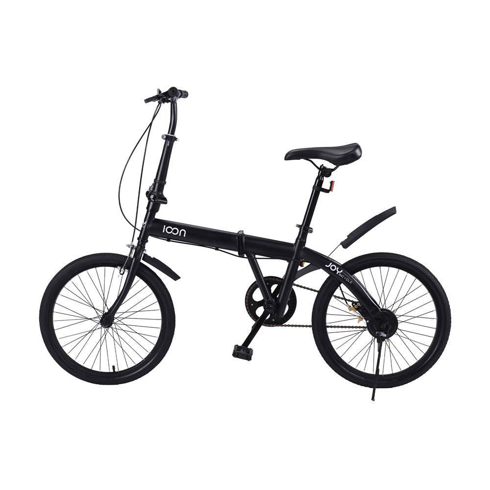 จักรยานพับ 20 นิ้ว JOY BICYCLE ICON สี MATT BLACK