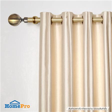 หัว-ท้ายรางม่าน HOME LIVING STYLE NIC 19 มม. สีทองเหลือง_3