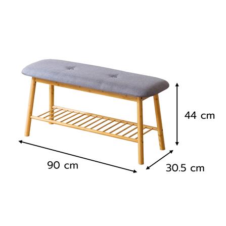 ชั้นวางรองเท้า FURDINI MORI 90 ซม. สี NATURAL_7