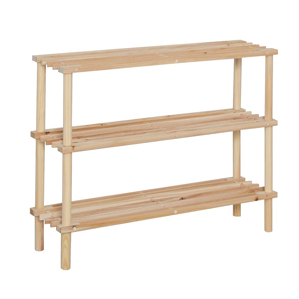 ชั้นวางของโล่ง 3 ชั้น FURDINI BOOST 63 ซม. สี NATURAL